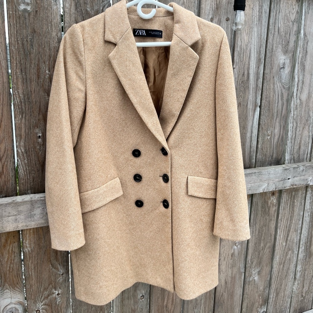 Zara oversized blazer coat